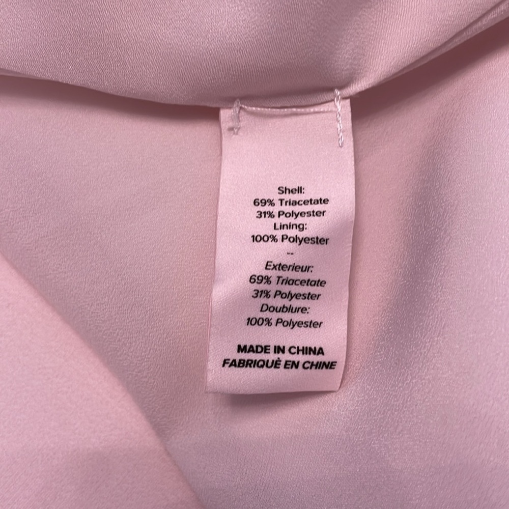 Cinq à Sept Dulcina One Shoulder Midi Formal Dress Size 6 Pink NWT Wedding Party - Picture 13 of 16